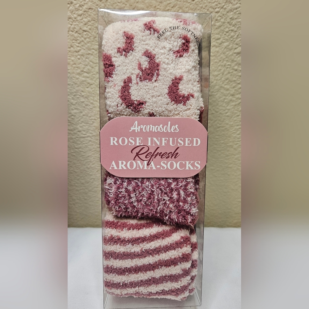 Aromasoles Lavender and Rose Infused Refresh Aroma-Socks - Pick 1 - Picture 8 of 9